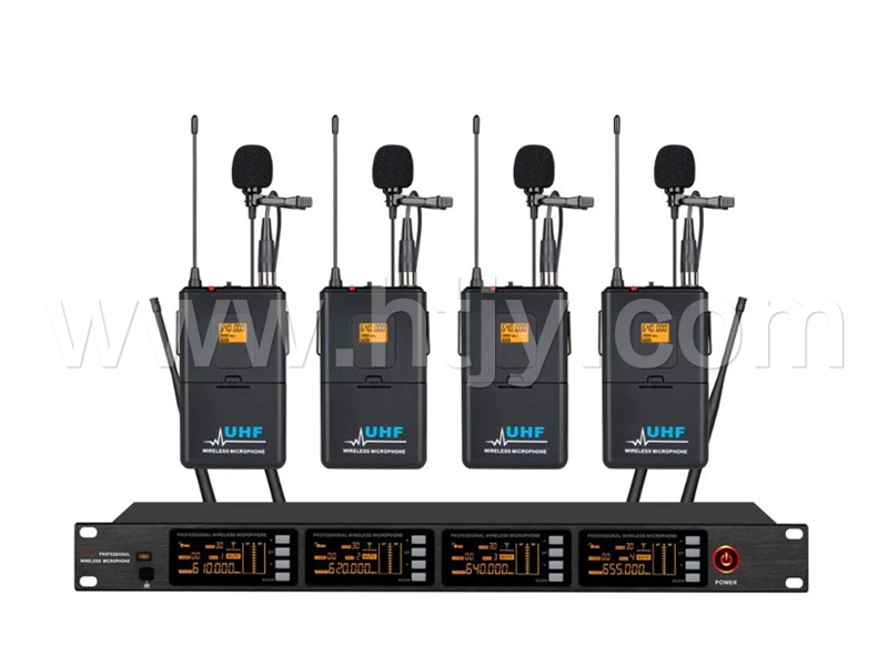 无线一拖四领夹发话器 HT-U9004-LJ